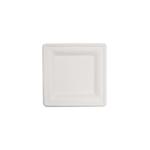 Square 8in Eco Products Home Compostable Sugarcane Plates Biodegradable