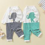 OEM Baby Cotton Romper Soft Infant Toddler Jumpsuit Girls Boys Bodysuit Clothes