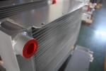 Vacuum Brazed Aluminum bar & plate fin heat exchanger with water cooler