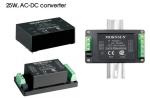 25W Power Supply Medical DC DC Converter 115VAC 230VAC for Telecommunication