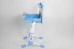 Hidden Drawer Plastic Kids Playroom Furniture Desk And Chair Set Adjustable