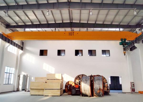 Top Running Material Lifting Overhead Bridge Crane Single Beam 5-15M/MIN Lifting