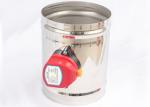 125mm Diameter Electric Air Damper , Galvanized Steel and Stainless Steel