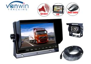 China Heavy Duty Digital 3 Channel car lcd monitor for AHD cameras , 10.1 Inch factory