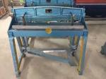 Multifunctional Manual Metal Steel Plate Shear Machine 1300mm Cutting Width