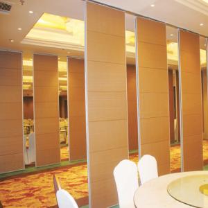 China Aluminum Acoustic Office Hotel Soundproof Design Aluminum Movable Partition Wall factory