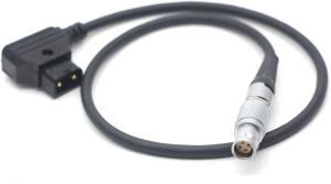 China 24 Inches Camera Power Cord D Tap To Lemos 1B 4 Pin Female Connector For Canon C300 Mark2 II C200 factory