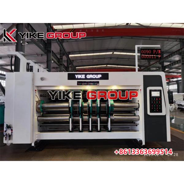 Max Machine Speed 15000pcs/H Flexo Printing Slotting Machine For Various Carton Box Making