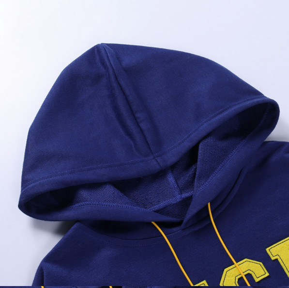 Cotton Blen Sports Team Hoodies Embroidery Women Crop Top Hoodie With Corset