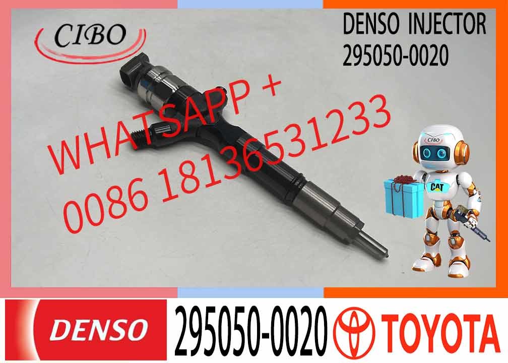 New Fuel Injector 23670-30190 23670-39196 295050-0020 295050-0100 For Toyota Land Cruiser Prado Fortuner Dyna 2001-2010