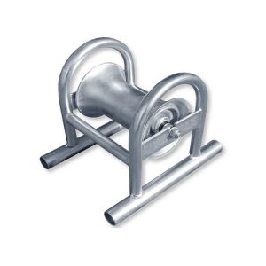China Straight Line Cable Laying Roller , Wear Resistant Cable Pulling Rollers factory