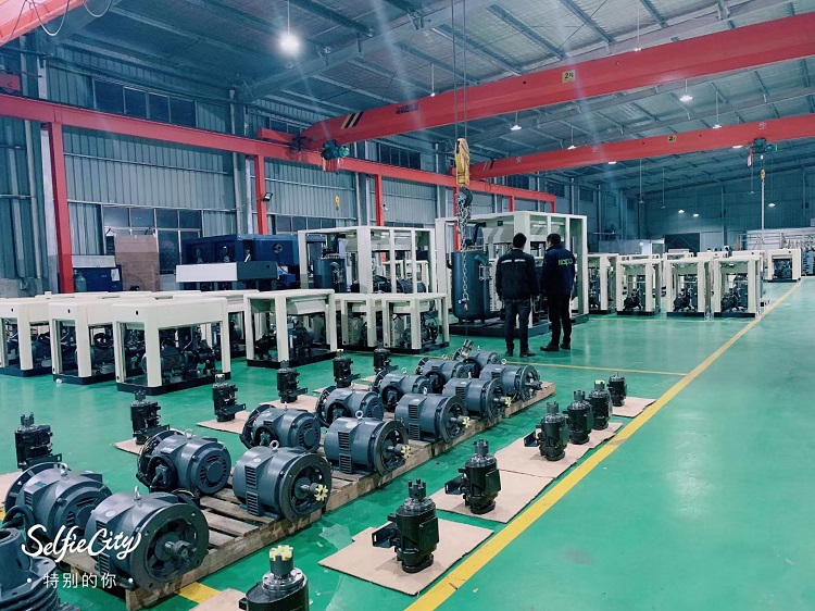 Lubricated Silent Oil Free Compressor , Oil Free Reciprocating Air Compressor