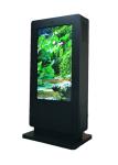 55 Inch Outdoor Digital Signage Totem , IP65 Double Sides LCD Display For