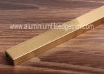 Brushed Stainless Steel Tile Trim , Stainless Steel Border Edge Tile Background