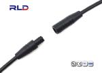 Male Female Electrical Bike Connectors 2 Pin 28-22AWG Cable Wire Connector