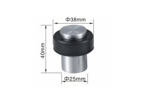 China Heavy Duty Magnetic Door Stop Holder 48x44x31mm Zinc Alloy Material factory