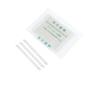 China Dust Lint Free Cleanroom Foam Swab Industrial Paper Cotton Swabs factory