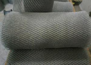 China Flattened Type Nickel Knitted Wire Mesh For Demister Pad Filter factory
