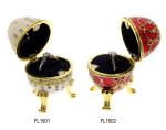 Faberge Easter Eggs Russian Royal Enamel Box Jewellery Box Holder Faberge Egg
