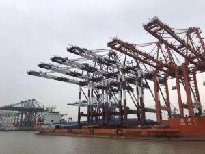 China STS 50T Harbour Portal Crane Outreach Distance 50m Quay Container Crane factory