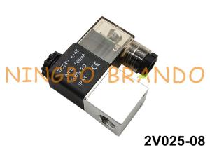 China 2V025-08 2/2 Way 1/4&quot; NC Pneumatic Valve 110VAC 220VAC 12VDC 24VDC factory