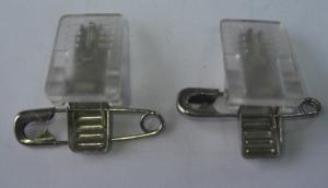 China plastic badge clip factory