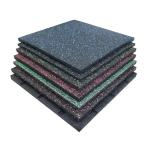Fireproof And Silent Rubber Paver Tiles Outdoor Rubber Floor Mat 20mm25mm30mm35m