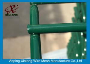 China 60*200mm PVC coated strong welded wire mesh fence factory