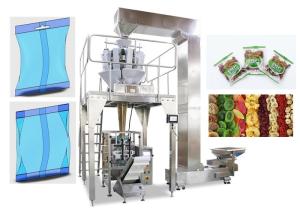 Nutlet / Peanuts Multihead Weigher Packing Machine Touch Screen Operated