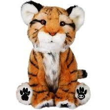 China Brown Tiger Soft Toy Plush Toy factory