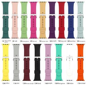China Silicone Band for Apple Watches Sport Bands for iWatch T600PRO W26 T500 Plus factory