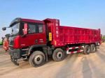 SHACMAN 8x4 440HP EuroV Heavy Dump Truck White 20 - 30 Tons Tipper Dump Truck