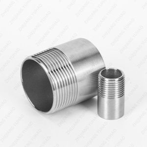 China 304 316 Stainless Steel Pipe Fittings Welding Nipple on sale