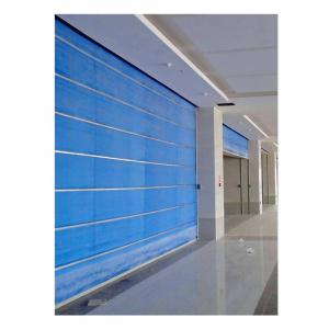 China Commercial Building Fire Prevention Fire Roller Curtain Wall Mounted Installation GB14102-2005 factory