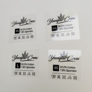 China Hot Peel Clothing Neck Label Heat Press Custom Clothing Own Logo Brand on sale