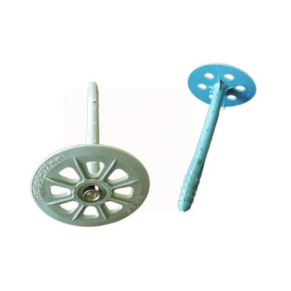 Weather Resistant Plastic Insulation Nails For Foam Board Insulation Secure Wall