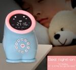 DC 5V Led Night Light Clock , 210g Children'S Sleep Trainer Clock EMC approval