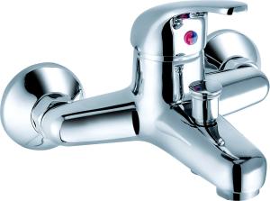 China Contemporary Style Wall Mounted Shower Mixer With Chrome T8021R factory