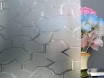 15mm Patterned Tempered Glass Customized Clear Patterned Glass For Building Door
