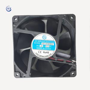 China 4.72 Inch Axial 24v Dc Motor Brushless 120mm Case Fan Low Noise 120 X 120 X 38mm factory
