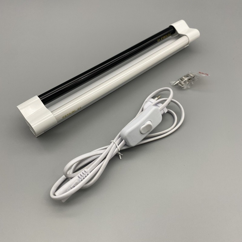 China 365nm T5 BL 2X8W Blacklight Blue Fluorescent Tube For Mosquito Control In Restaurant factory