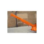 5000KGS 5 Tonne Fork Mounted Jib Forklift Attachment Powder Coating Surface