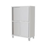 Modular Stainless Steel Kitchen Cabinets , 0.8mm Double Sink Kitchen Cabinet