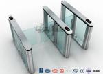 Fastlane Swing Barrier Gate Silver Polishing With Dry Contact Interface