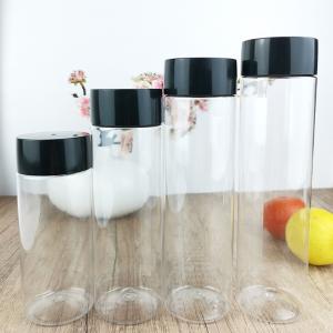 China 300ml PLA Water Bottle With Cap Drinks Milk Beverages factory