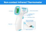 Termometro Infrared No Touch Forehead Thermal Gun Infrared Thermometer Body