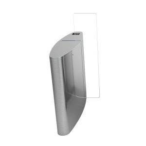 550mm Single Lane Flap Barrier Card Reader Turnstile 0.2s