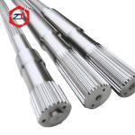Excellent Precision Cold Rolling Shaft For Twin Screw Extruder Pet Screw Shaft
