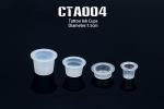 Plastic Tattoo Accessories Tattoo Color Ink Pigment Cups Small Middle Large Ink