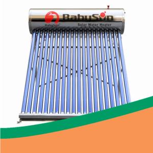 China Mexico Market 100L Stainless Steel Solar Water Heater Low Pressure Solar Water Heater factory